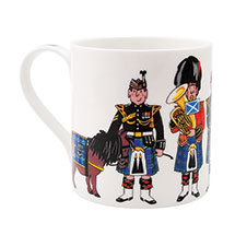 Alternate Image 1 for UK Kitchen Set: Scotland Mug