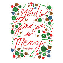 Alternate Image 2 for Louisa May Alcott Christmas Cards