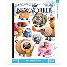Alternate Image 2 for New Yorker Baby It's Cold Outside Puzzle