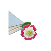 Alternate Image 2 for Felted Flower Bookmark Bouquet