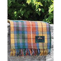 Alternate Image 1 for Scottish Tartan Wool Knee Blankets