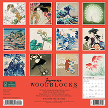 Alternate image for 2023 Japanese Woodblocks Wall Calendar