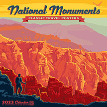 2023 National Monuments Wall Calendar