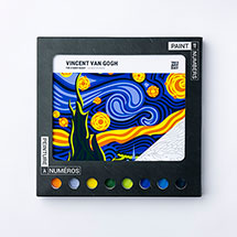 Alternate Image 1 for Vincent van Gogh: The Starry Night Paint by Numbers Kit