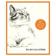 For the Love of Cats Note Cards 