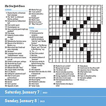 Alternate image for 2023 New York Times Crossword Page-A-Day® Calendar 