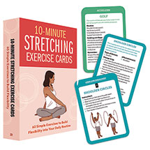 10-Minute Stretching Exercise Cards