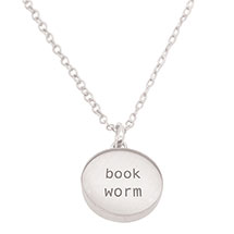 Alternate image for Bookworm Necklace