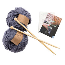 Alternate Image 2 for Knit Your Own Blanket Kit