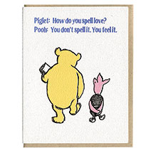 Alternate Image 4 for Letterpress Winnie-the-Pooh Cards