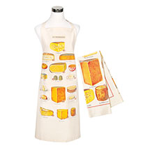 Alternate Image 1 for Vintage Cheese Apron
