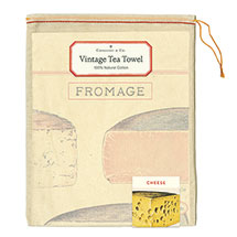 Alternate Image 1 for Vintage Cheese Tea Towel