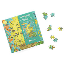 Whiskies of Scotland 500-Piece Puzzle