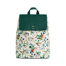 Ivory and Emerald Backpack