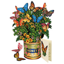 Product Image for Butterflies & Buttercups Pop-Up Bouquet Card
