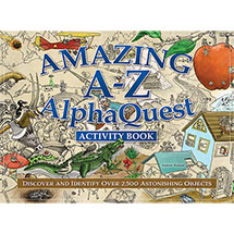 Alternate image for Amazing A-Z AlphaQuest Seek & Find Challenge