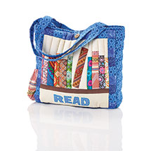 Alternate image for Quilted Read Tote Bag