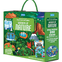 Explore the World 3D Puzzle and Book Sets - Wonders Of Nature