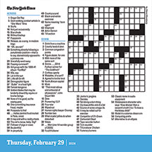 Alternate image for 2024 New York Times Crossword Page-A-Day® Calendar