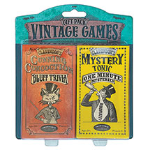 Vintage Games Gift Pack: Bluff Trivia & One Minute Mysteries