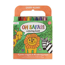 Carry-Along Coloring Books - Safari
