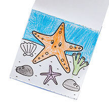 Alternate image for Carry-Along Coloring Books - Sea Life