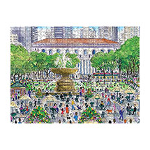 Alternate Image 2 for Michael Storrings Springtime at the Library Puzzle
