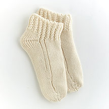 Alternate image for Irish Wool Slipper Socks